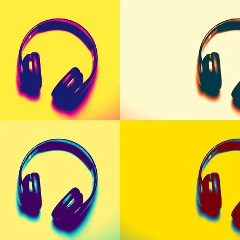 Pop Art Quad effect on a product photo