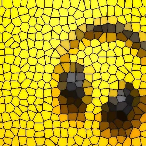 Stained Glass effect on a product photo